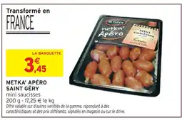 Intermarché Express Saint géry metka' apéro offre
