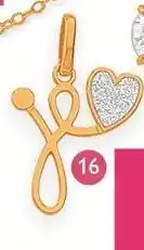 E.Leclerc Pendentif laque, or jaune offre