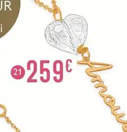 E.Leclerc Collier oxyde de zirconium offre