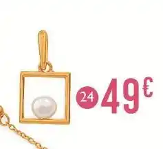 E.Leclerc Pendentif perle de culture offre