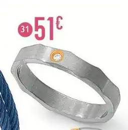 E.Leclerc Bague acier et diamant offre