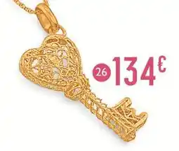 E.Leclerc Pendentif, or jaune offre