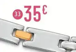 E.Leclerc Bracelet acier offre