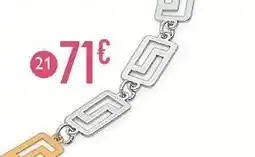 E.Leclerc Bracelet maille grecque offre