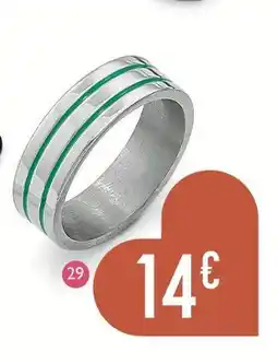 E.Leclerc Bague en acier et laque offre
