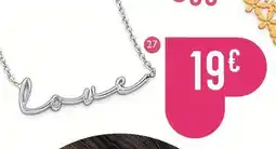 E.Leclerc Collier en argent rhodié offre