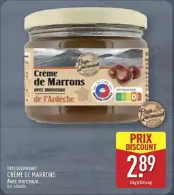 ALDI Paysan gourmand - creme de marrons offre