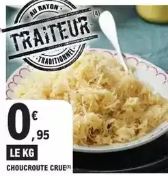 E.Leclerc Express Choucroute crue offre