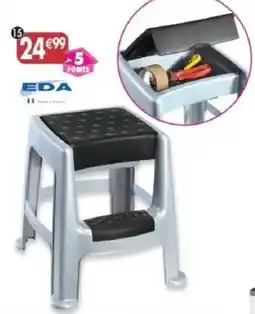 Maximo Escabeau à plans fixes avec coffret de rangement offre