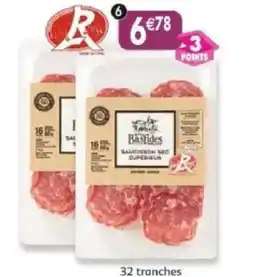 Maximo Lot de 2 barquettes de saucisson sec supérieur haché fin offre