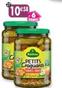 Maximo Lot de 2 bocaux de cornichons aigres-doux offre