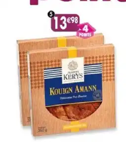 Maximo Lot de 2 kouign amann pur beurre offre