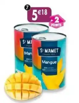 Maximo Lot de 2 boîtes 1/2 de mangues en tranches offre