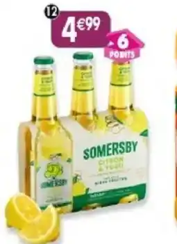 Maximo Bière aromatisée citron & yuzu somersby 4,5° offre