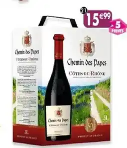 Maximo Côtes du rhône rouge chemin des papes offre