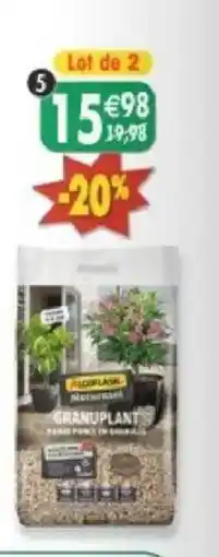 Maximo Lot de 2 sacs de granuplant offre