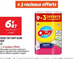 Netto OKAY Essuie-tout adapt blanc offre