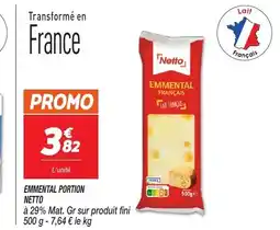 Netto NETTO Emmental portion offre