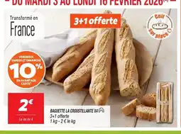 Netto Baguette la croustillante x4 offre