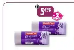 Maximo Lot de 2 x 15 sacs poubelle à liens coulissants parfumé lavande embal'sac offre