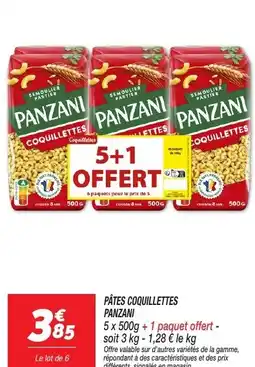 Netto PANZANI Pâtes coquillettes offre