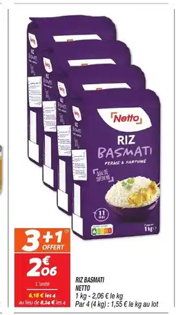 Netto NETTO Riz basmati offre
