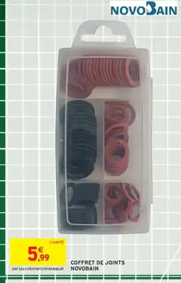 Intermarché NOVOBAIN Coffret de joints offre
