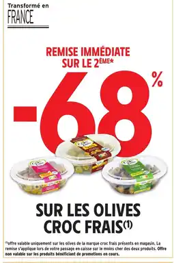 Intermarché Hyper CROC FRAIS Sur les olives offre