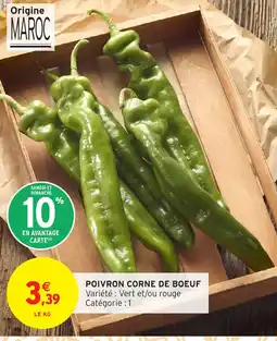 Intermarché Hyper Poivron corne de boeuf offre