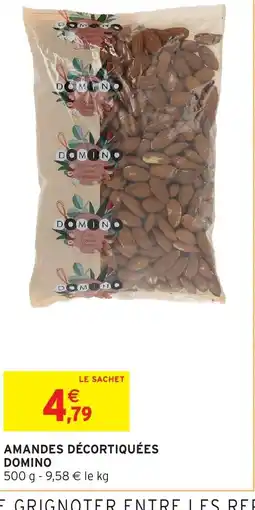 Intermarché Hyper DOMINO Amandes décortiquées offre