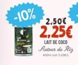 Naturalia AUTOUR DU RIZ Lait de coco offre