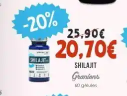 Naturalia GRANIONS Shilajit offre