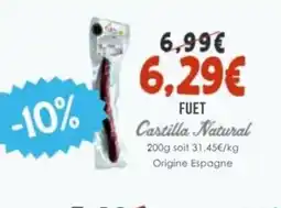 Naturalia CASTILLA NATURAL Fuet offre