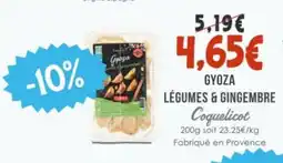 Naturalia COQUELICOT Légumes & gingembre offre