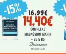 Naturalia DIETAROMA Complexe magnesium marin 8685 offre