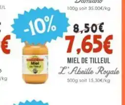 Naturalia L'ABEILLE ROYALE Miel de tilleul offre