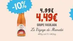 Naturalia LE VOYAGE DE MAMABÉ Soupe fasolada offre