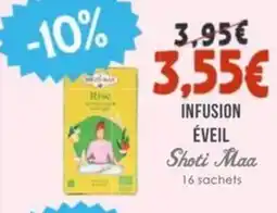 Naturalia SHOTI MAA Infusion éveil offre