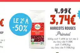 Naturalia PRIMÉAL Haricots rouges offre
