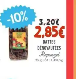 Naturalia RAPUNZEL Dattes dénoyautées offre