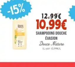 Naturalia DOUCE NATURE Shampooing douche évasion offre