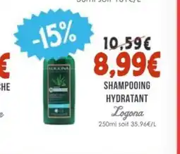 Naturalia LOGONA Shampooing hydratant offre