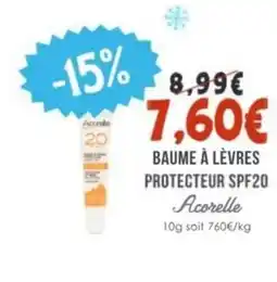 Naturalia ACERELLE BAUME À LÈVRES PROTECTEUR SPF20 offre
