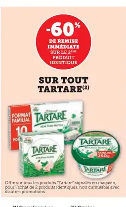 U Express TARTARE Sur tout offre