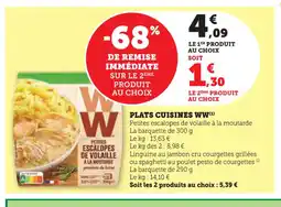 U Express WW Plats cuisines offre