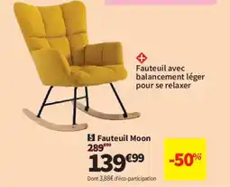 Conforama Fauteui Moon offre