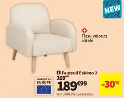 Conforama Fauteuil Eskimo 2 offre