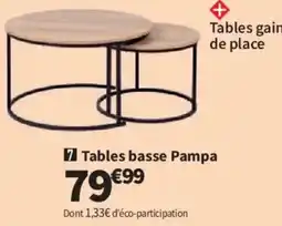 Conforama Tables gain de place offre