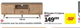 Conforama Meuble TV Sahara offre