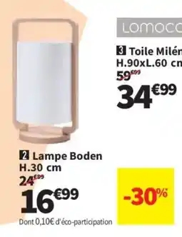 Conforama Lampe Boden offre